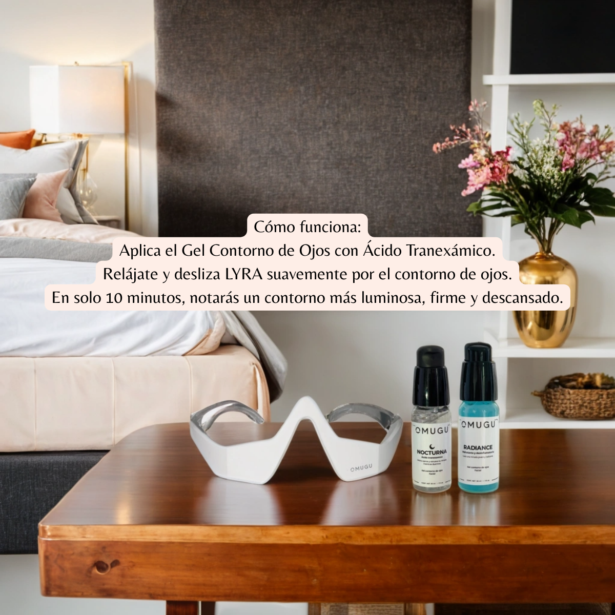 LYRA: Dispositivo Avanzado para el Cuidado del Contorno de Ojos