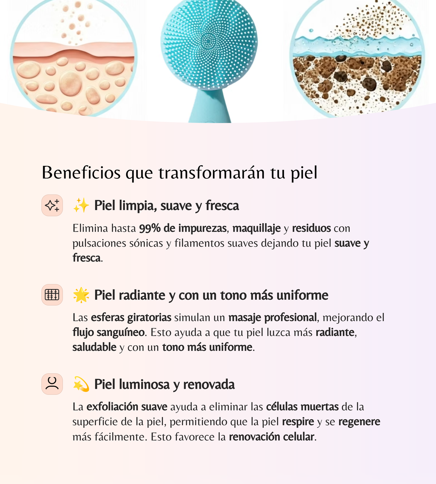 Kit Clean & Glow: Limpia y renueva tu piel en 3 Pasos