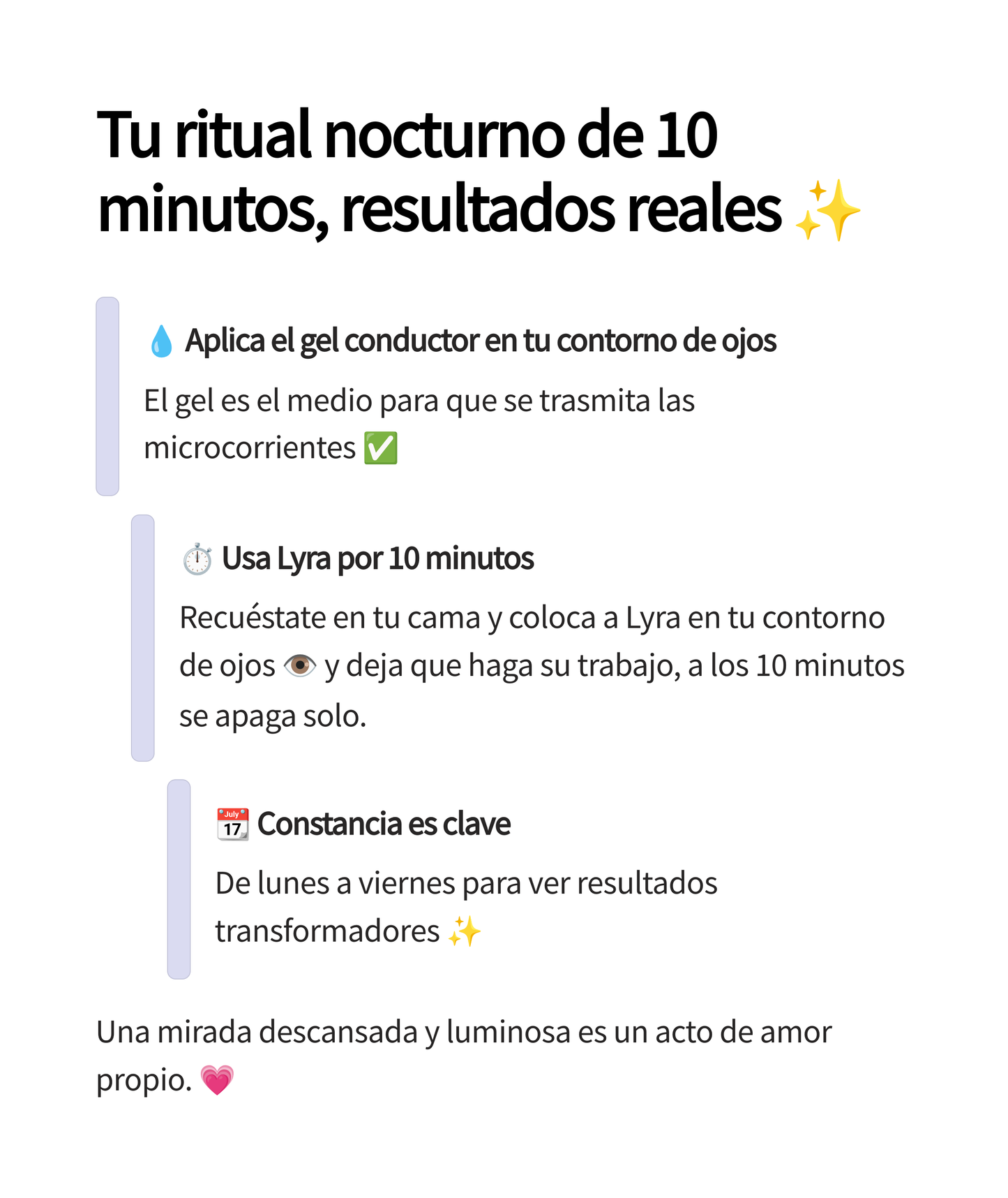 LYRA Ojos Radiantes: Cuidado Esencial para el Contorno de Ojos