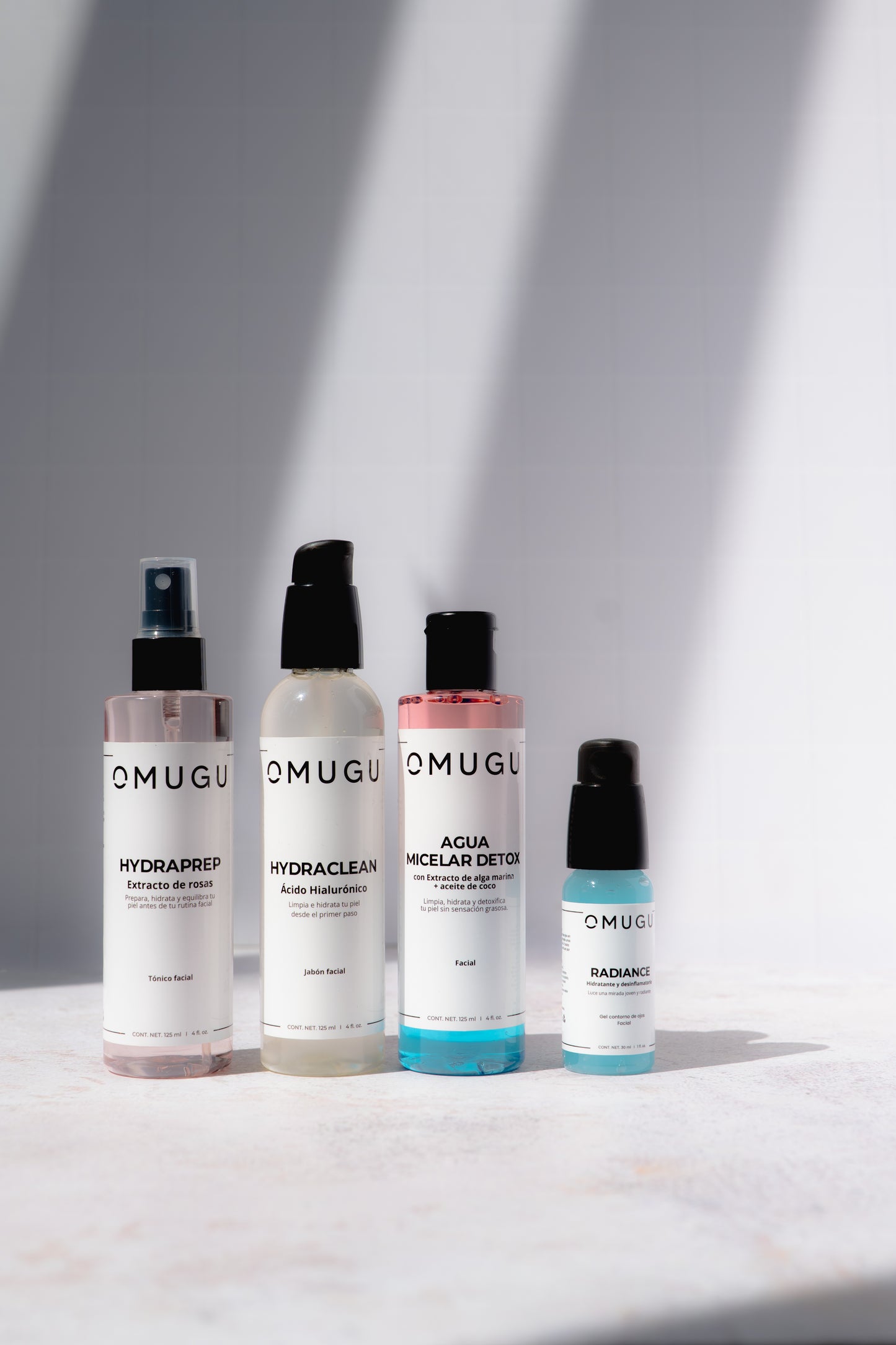 Kit Skincare Omugu Ritual 7 – Rutina Facial Día y Noche