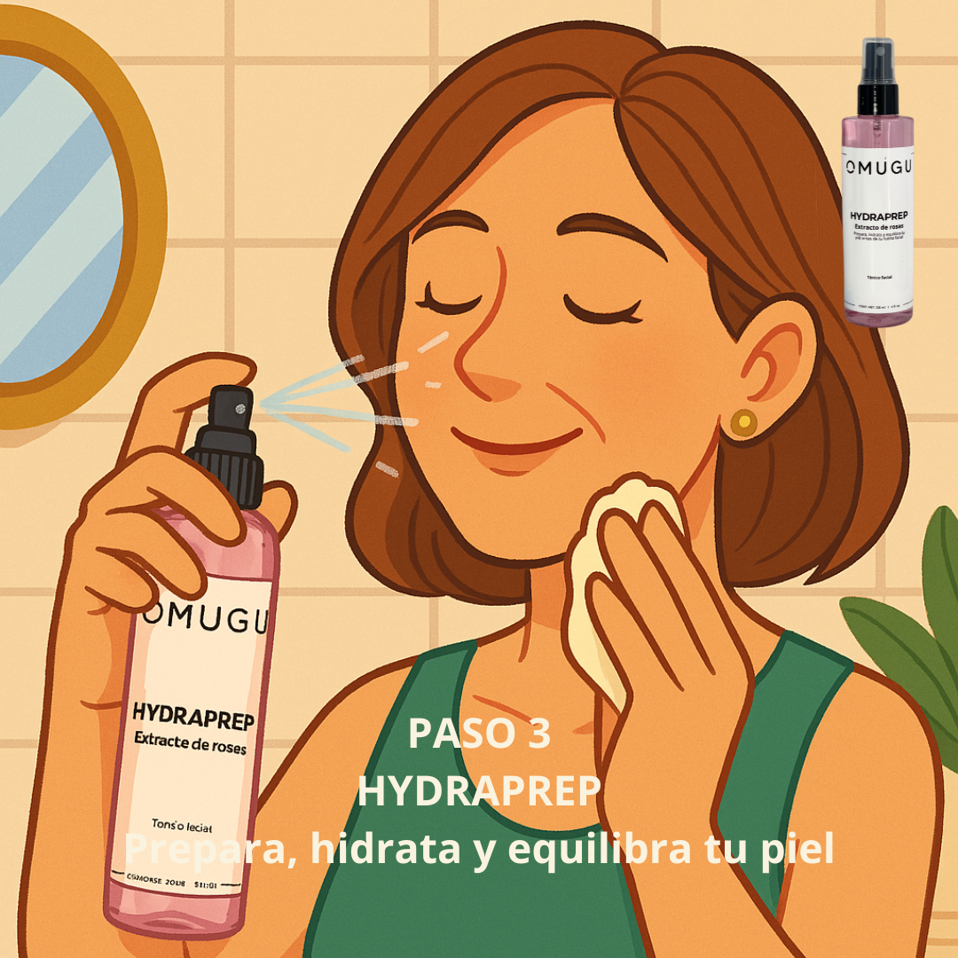 Kit Skincare Omugu Ritual 7 – Rutina Facial Día y Noche