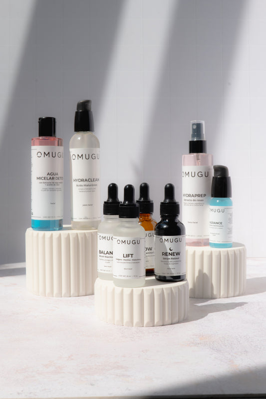Kit Skincare Omugu Ritual 7 – Rutina Facial Día y Noche